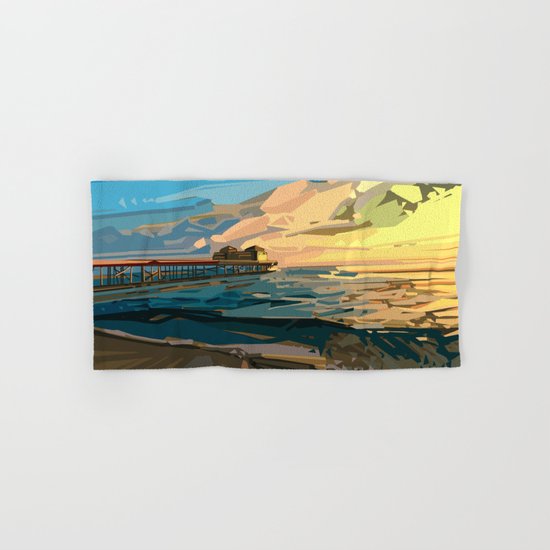summer beach 1 Hand & Bath Towel