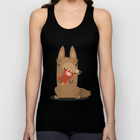 Poor little red Unisex Tank Top