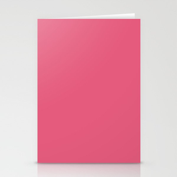 Coral Bells Pink Stationery Cards