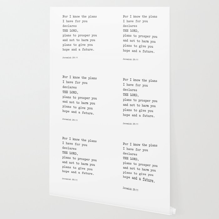 Jeremiah 29 11 For I Know The Plans I Have For You Wallpaper By