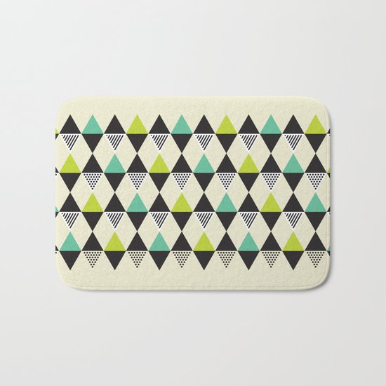 Mid-century pattern Bath Mat