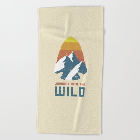 Journey Into the Wild Beach Towel