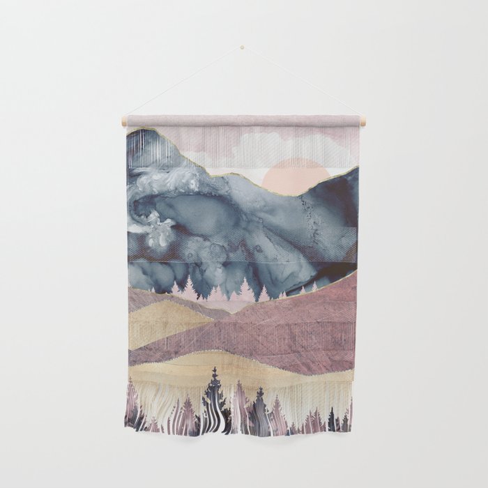 Mauve Vista Wall Hanging