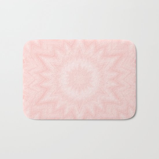 Pink starburst Bath Mat