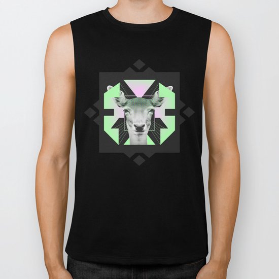 ::Space Deer:: Biker Tank