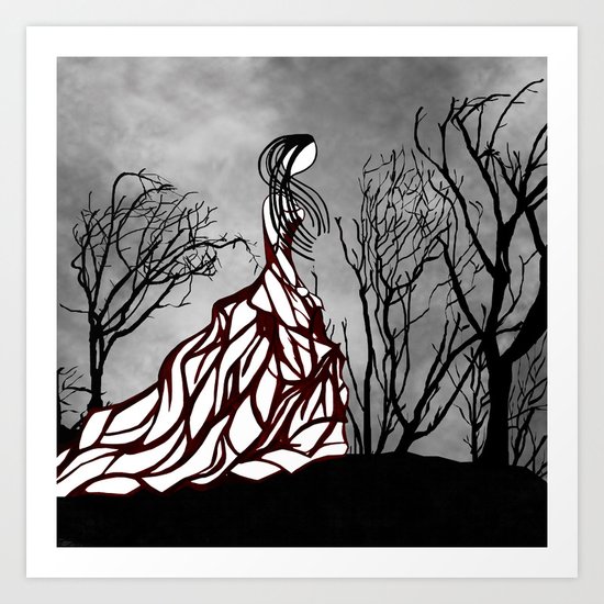 Lost in the Woods Art Print
