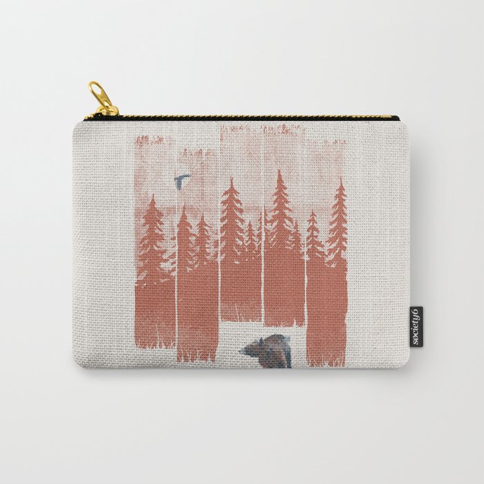 A Bear in the Wild... Carry-All Pouch