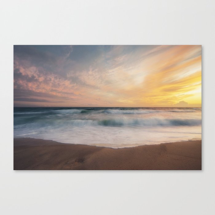 End of Summer at Miacomet Beach Canvas Print