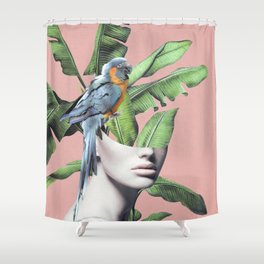 Tropical Girl  2 Shower Curtain