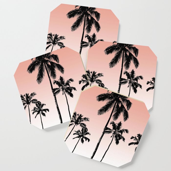 Sunset palms Coaster