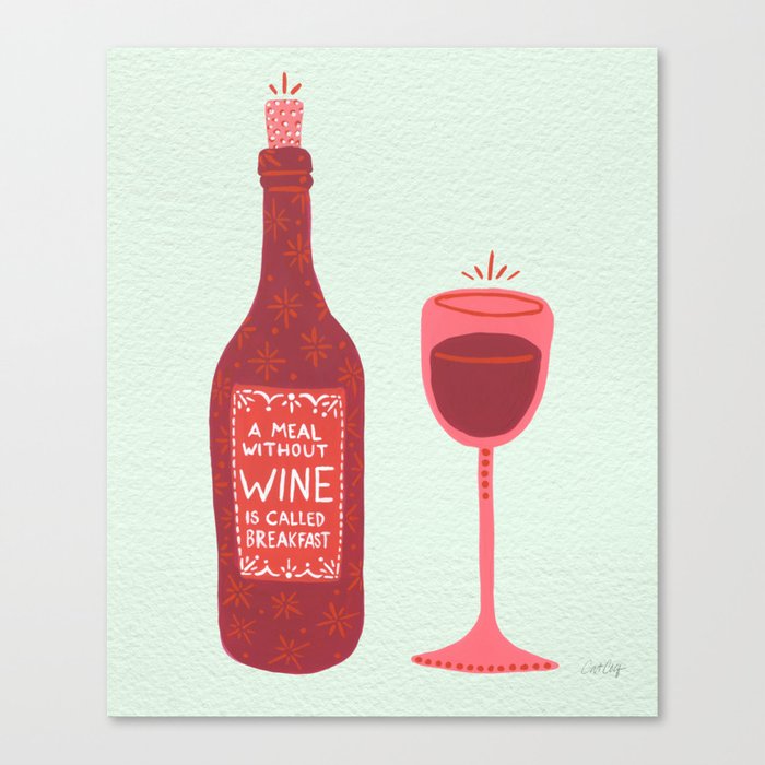 Wine Canvas Print