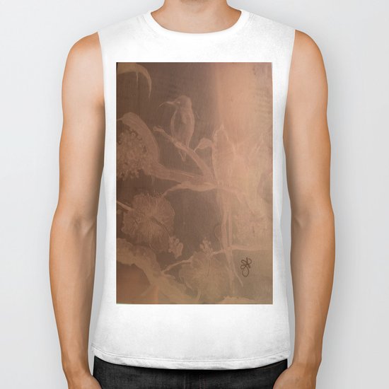Hummingbird Heaven Biker Tank