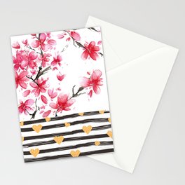 Cherry Blossom Stationery Cards
