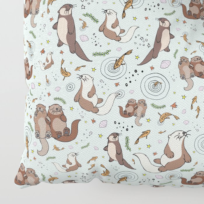 sea otter pillow pet