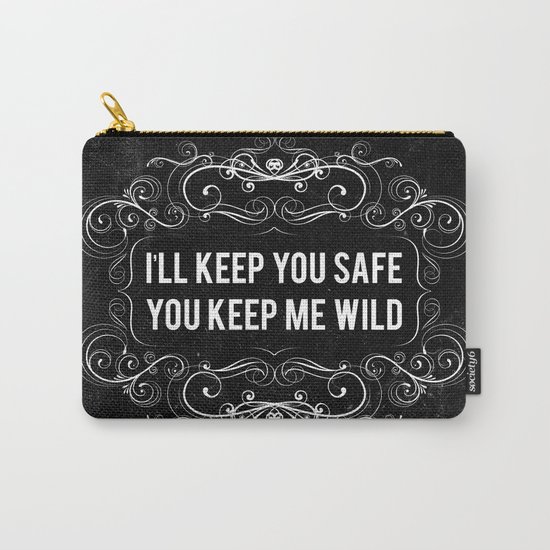 KEEP YOU WILD Carry-All Pouch