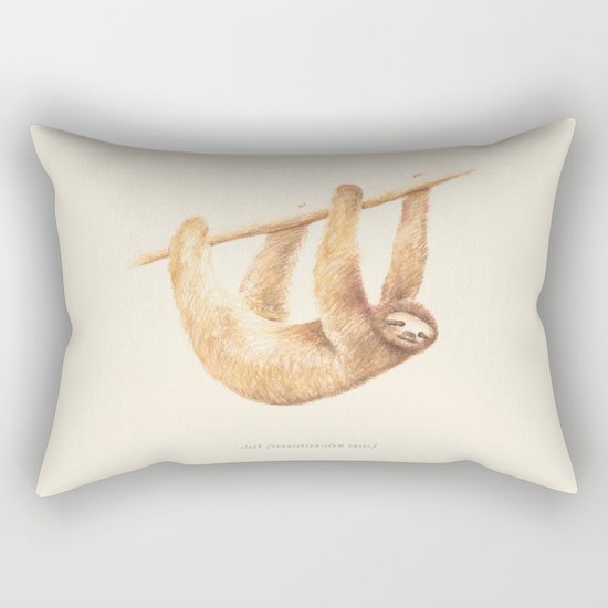 Css Animal: Sloth Rectangular Pillow