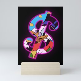 Scrooge McDuck Mini Art Print