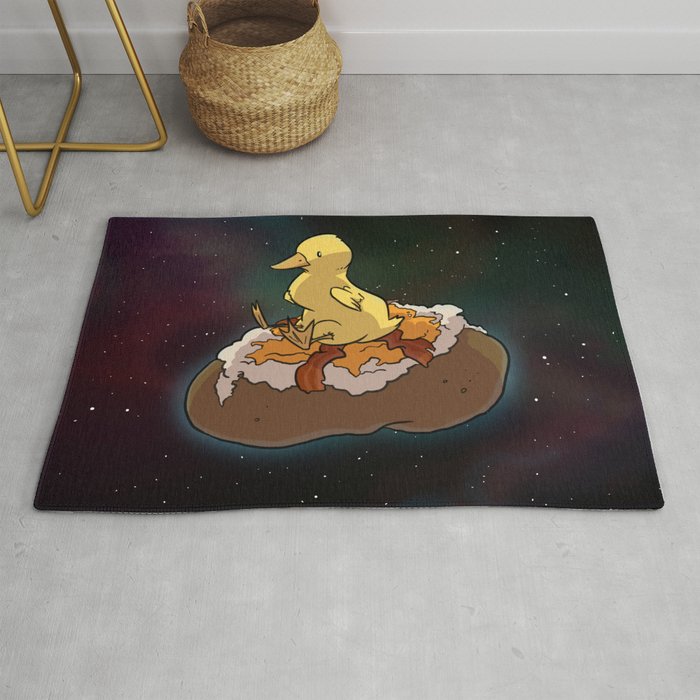 Space Duck Rug
