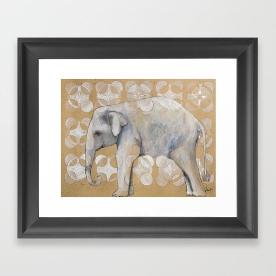elephant Framed Art Print