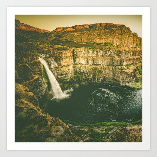 Hidden Waterfall Art Print