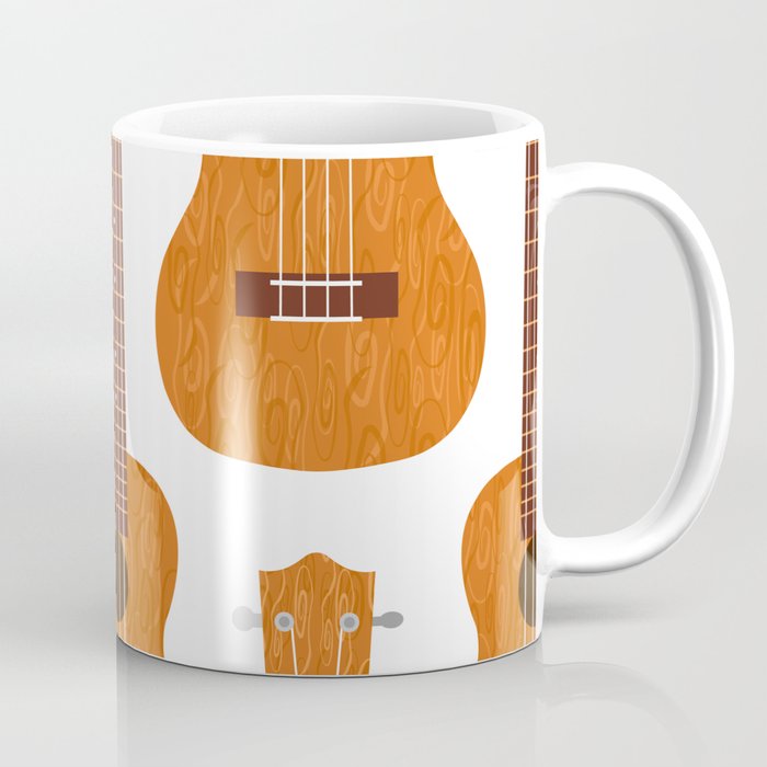 Ukulele pattern Coffee Mug