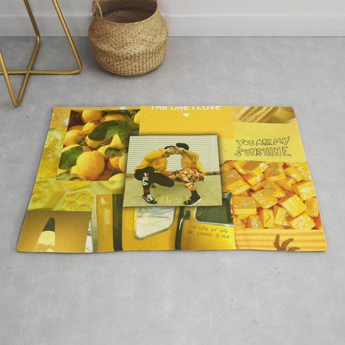 Yellow Love Aesthetic Collage Rug By Ethannguyen2020 Society6 Hd wallpapers and background images yellow love aesthetic collage rug by ethannguyen2020