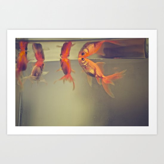 Breathe. Art Print