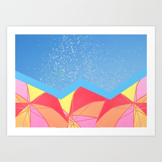 Splash Art Print