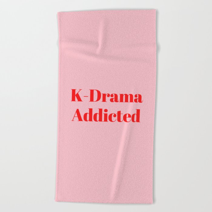 K-Drama Addicted, Kdrama, Korean Drama, Kdrama Lover, Pink Beach Towel