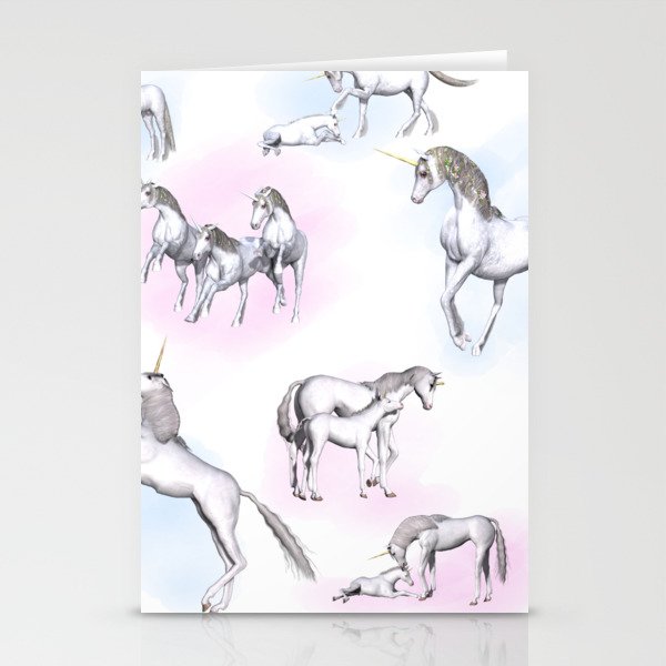 Unicorn world  Stationery Cards