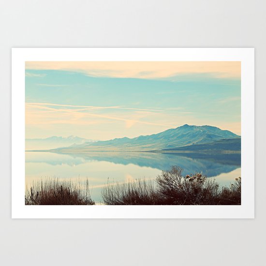 REFLECTIN' Art Print
