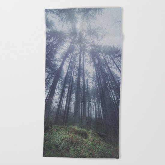 I speak ghoul Beach Towel