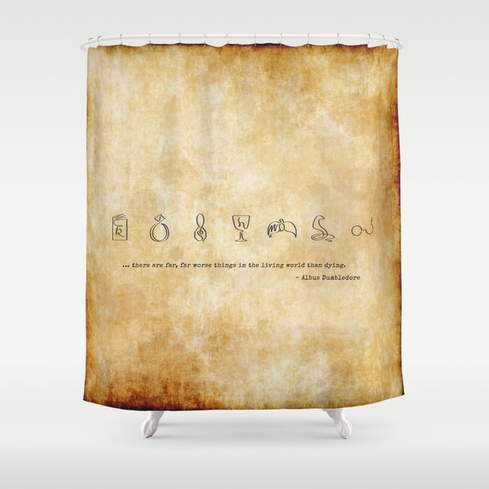 Horcruxes Shower Curtain