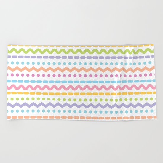 Color line 4 Beach Towel