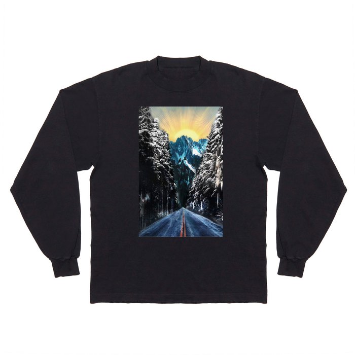 Road To The Mountains Long Sleeve T Shirt