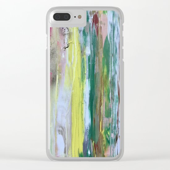 Abstract Painting #2 Clear iPhone Case