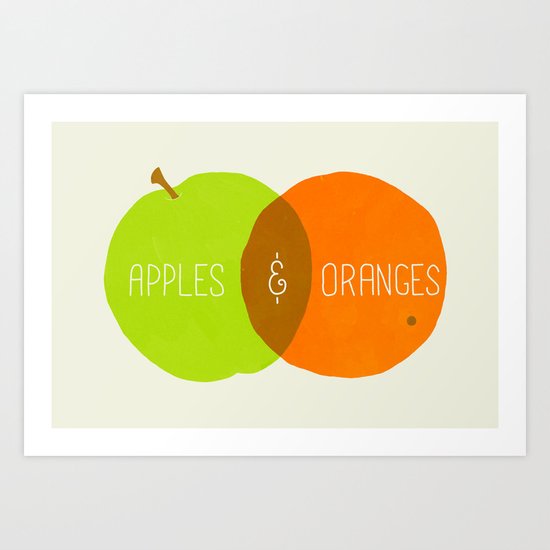 The Comparison Art Print
