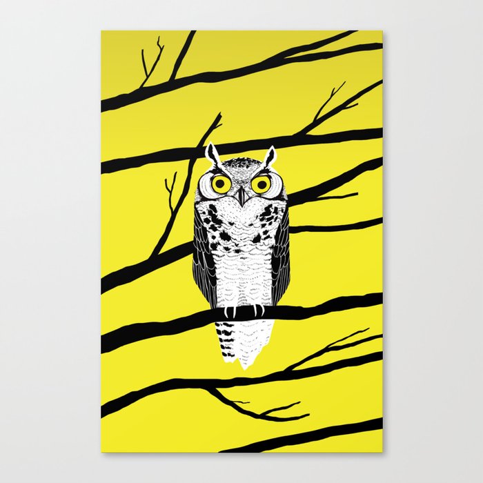 Great Owl Canvas Print