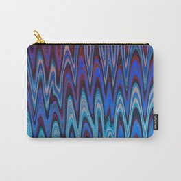 Turbulence Carry-All Pouch | Unevenpattern, Gradientcolors, Photo, Digital Manipulation, Color, Shadesofblue 
