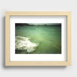 ocean vi Recessed Framed Print