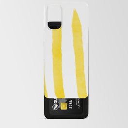 Watercolor Vertical Lines With White 59 Android Card Case