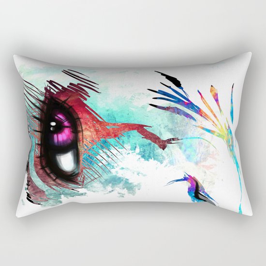 The Face Rectangular Pillow