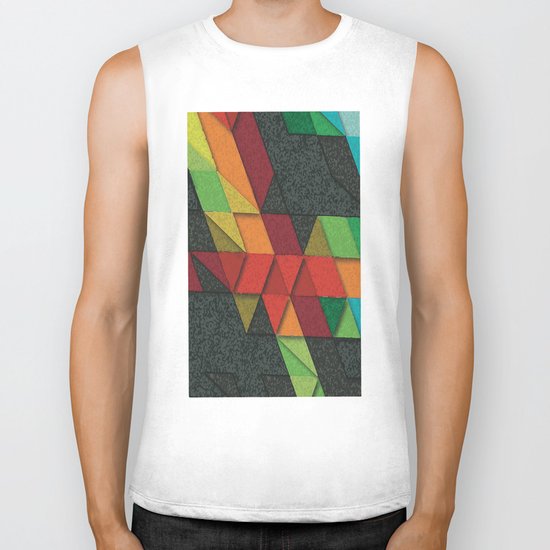 Autumn Road Biker Tank