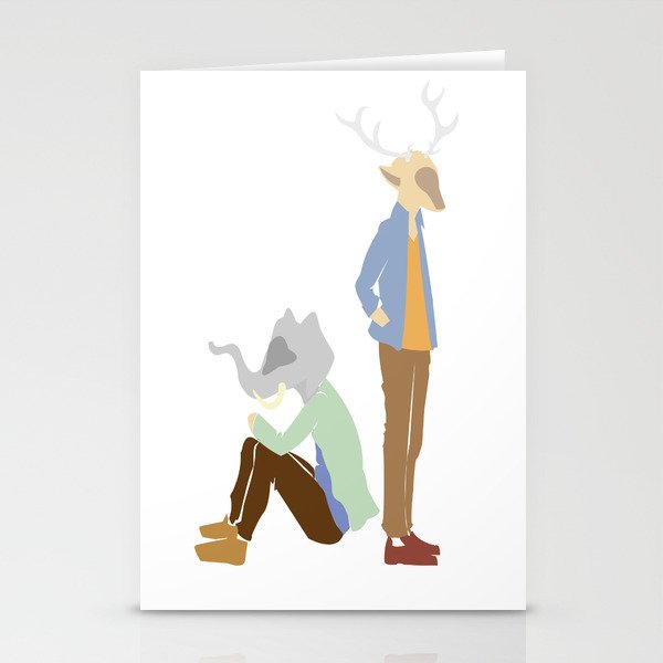 My Head is an Animal  Stationery Cards