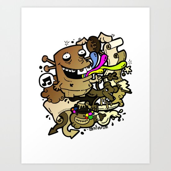 Anacleto! Art Print