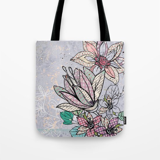 Paper Flowers #3 Tote Bag