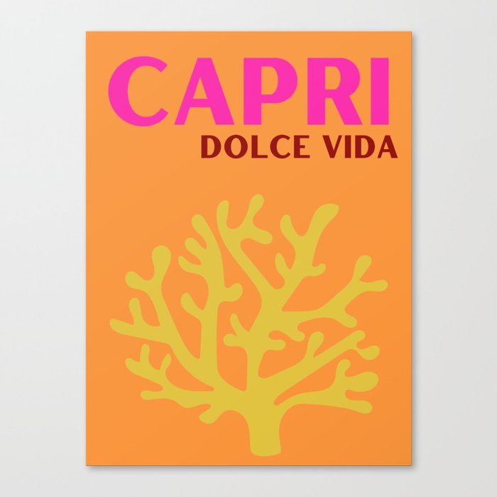 CAPRI Canvas Print