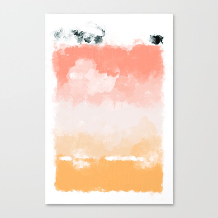 Cheerful Abstract Canvas Print