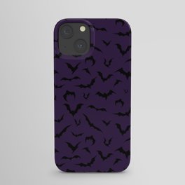 Bats - Halloween - Purple iPhone Case