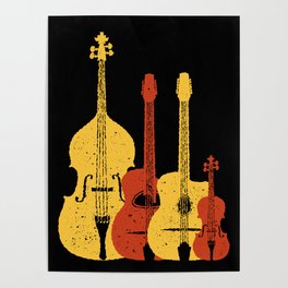 Django Reinhardt Gypsy Jazz Guitar Poster